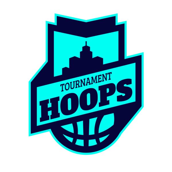 Hoops Tournament Basketball logo template Thumbnail