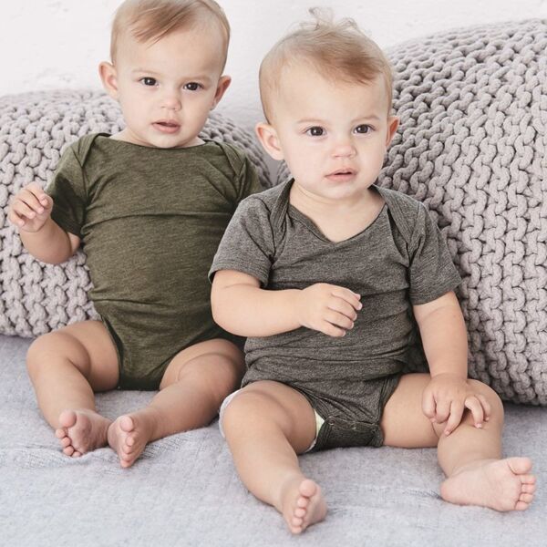Baby Triblend Short Sleeve Onesie Thumbnail