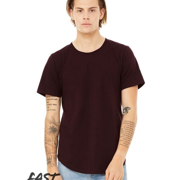 Fast Fashion Jersey Curved Hem Short Sleeve Tee Thumbnail