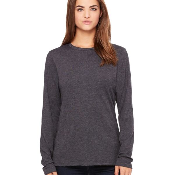 Women's Relaxed Long Sleeve Jersey Tee Thumbnail